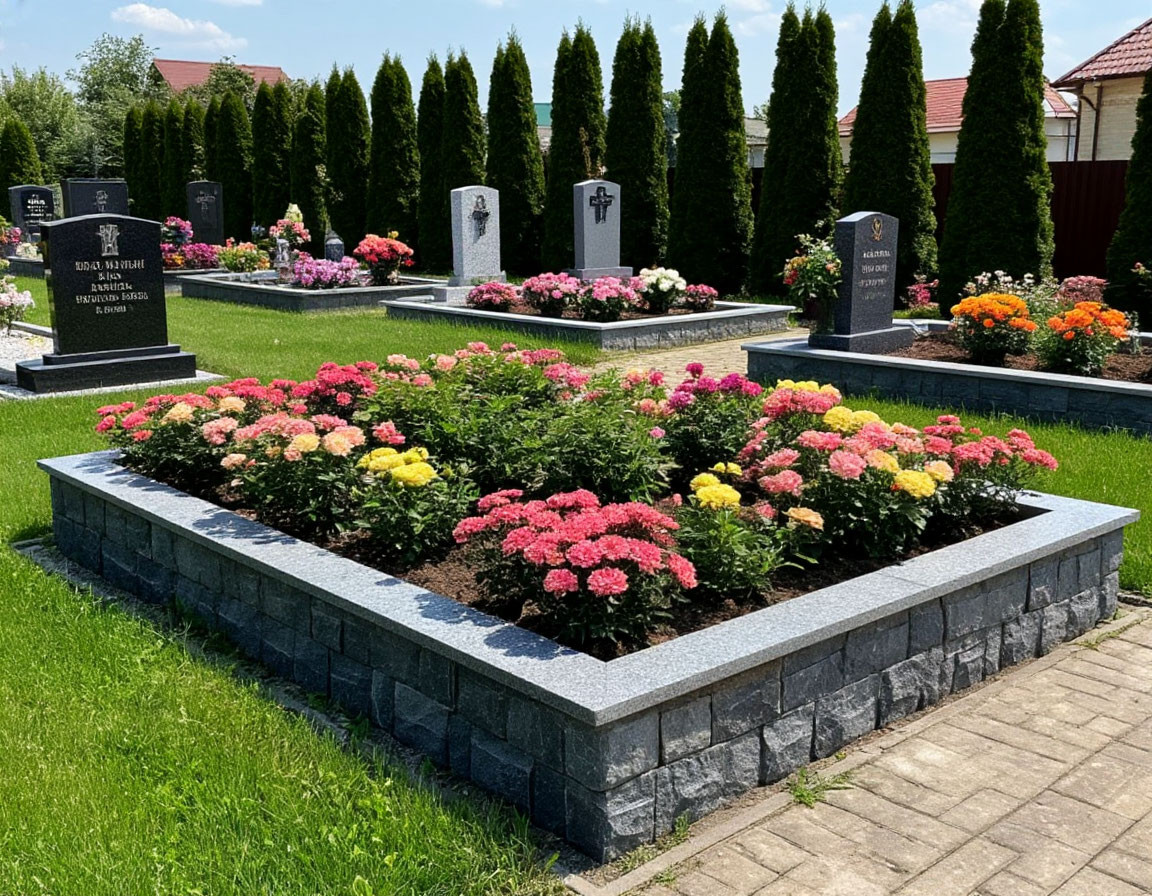 cvetniki-na-mogilu-iz-metalla-i-kamnya